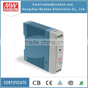 Meanwell 20W Single Output Industrial DIN Rail Power Supply 24V/24v Industrial DIN Rail thumbnail-1