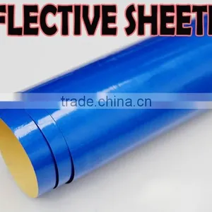 1.5CMx45.7M STICKER 1x50M 1.22x41M PET Type Acrylic Type Advertisement Grade White Reflective Sheeting Vinyl Film For Publicity thumbnail-1