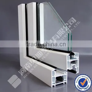Horizontal Opening Style Upvc Plastic Casement Window Profile; PVC Casement Profile thumbnail-6