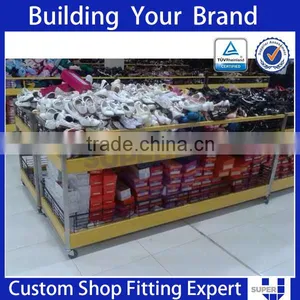 Powder Coated Metal Pop up Promotion Table for Superumarket thumbnail-2
