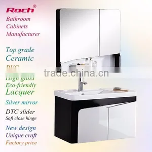 ROCH 8020 Latest Design High Light Cheap Bathroom Cabinet thumbnail-1