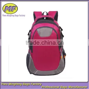 Peach Color Travel Camping Girls Backpack Bags BB011 thumbnail-1