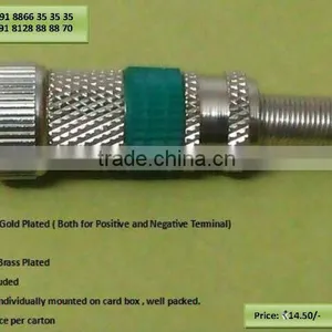 BNC PIN CONNECTOR Gold Plated for CCTV Camera thumbnail-1