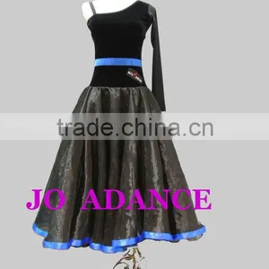 Ballroom Dance Skirt Dance Costumes Ms. Dance Clothing Dance Skirt Ballroom Skirt thumbnail-1