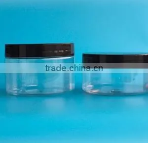 Wholesale 350 ml Plastic Pet Cosmetic Jars With Screw Cap thumbnail-5