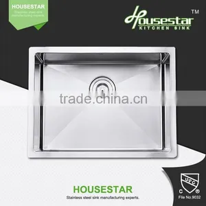 4944-1 New Product High Quality Undermount Single Bowl Handmade Stainless Steel Kitchen Wash Sink thumbnail-6