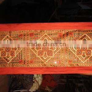Indian Handmade Mirror Work Wall Hangings thumbnail-1