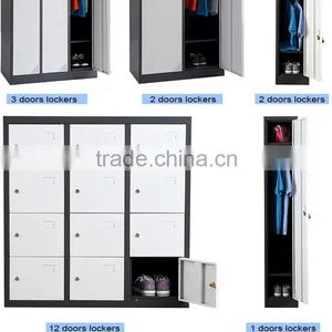 Office Furniture Price List Steel Metal Wardrobe Sliding Door Roller thumbnail-6