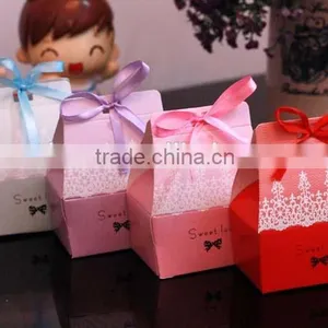 High Quality Chinese Factory Luxury Wedding Candy Box thumbnail-1