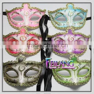 Womens Halloween Christmas Venetian Mask thumbnail-1