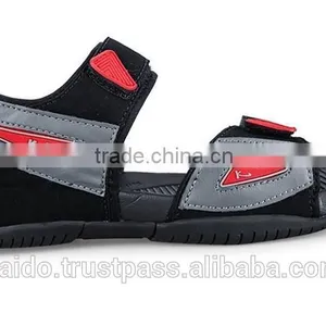 Kaido KD 4501 Black-Red Sandal thumbnail-2
