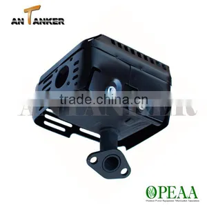 5.5hp 168F 168FA 168FAE 160cc Gasoline Small Engine Parts Spare GX160 Silence Exhaust Muffler thumbnail-2
