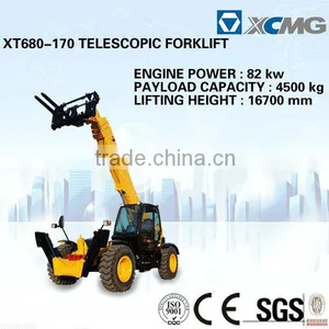 XCMG Telescopic Handlers for Sale XT680-170 (Rated Load: 4.5T, Lift Height:16.7m) thumbnail-2