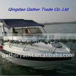 Hot Sale 20.5ft Fiberglass Cabin Boat thumbnail-1