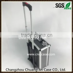 Aluminum Case,Silver Flight Case With Wheels, Aluminium Trolley Pilot Case thumbnail-2