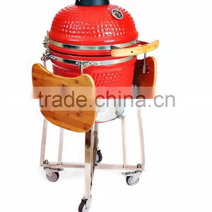 China 21" Inch Kamado Grill, 2016 Import Outdoor Kitchens, Bbq Gas Grill thumbnail-4