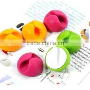 Fashion Earphone Cable Organizer/earphone Cord Organizer/silicone Cable Wire Organizer Bobbin Winder thumbnail-3