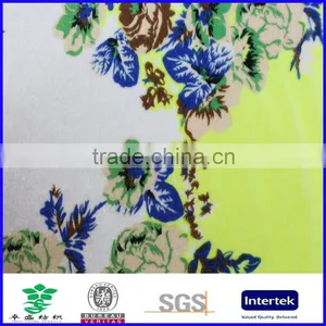 Spandex Polyester Printed Velvet Fabric thumbnail-1