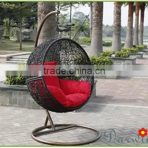 Wholesale China Manufacture Cheap Modern Wicker Rattan Outdoor Garden Hanging Bed thumbnail-5