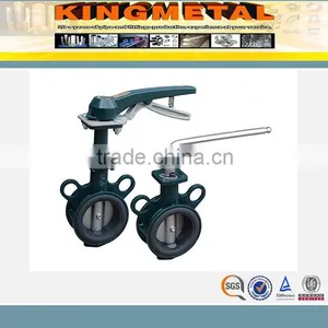 ASME B16.47 Class 150Lb~600Lb Cast Iron Wafer Butterfly Valve thumbnail-3