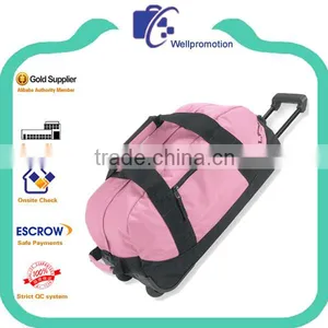 Promotional Trolley Luggage Bags With 2 Wheels thumbnail-2