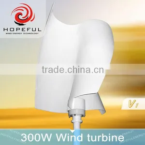 300w Vertical Aixs Wind Turbine High Efficiency for Street Light Use thumbnail-4
