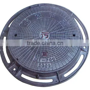 Ductile Foundry Cast Iron Manhole Covers With Frames thumbnail-3