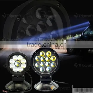 Round 45/60w Led Working Light Crome Front,auto Led Work Light,7 Inch 60W LED WORK LIGHT thumbnail-3