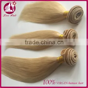AAAAAAAA Vietnamese Virgin Hair Natural Blonde Human Hair Extensions Tangle and Shedding Free thumbnail-4