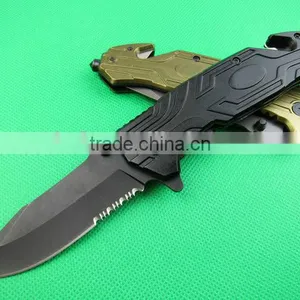 OEM Folding Knife 5Cr13 Hunting Knife Camping Glass Breaker Knife UDTEK01261 thumbnail-3