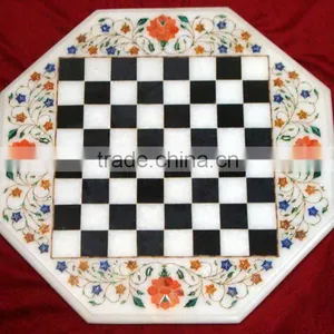 Marble Chess Table Top thumbnail-1