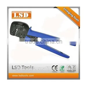 New Type Hand Crimping Tool for Non-insulated Cable Links 0.5~10mm2, A-0510TD High Quality Flat Nose Plier Hand Tools Brand LSD thumbnail-1