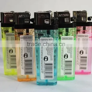 77mm Transparent 5 Colors Disposable Flint Lighter thumbnail-4
