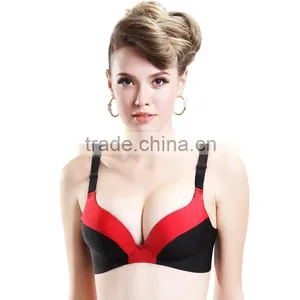 3/4cup Plain Color Wholesale Seamless Bra thumbnail-3