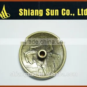 Hot Sales Genuine Cowhide High Quality Chicago Screw Back Conchos thumbnail-2