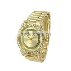 New Models New Look a Ring on the Dial Design Diamond Alloy Watches Lady Wristwatch thumbnail-6