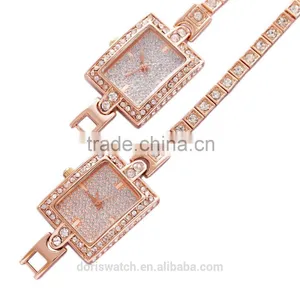 Women Watches Vogue Vintage Hand Quartz Fashion Bracelet Lady Watch thumbnail-2