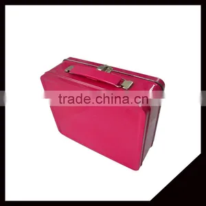 Wholesale Best Selling Rectangle Metal Lunch Container With Metal Buckle/Handles thumbnail-2