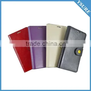 4 Colours Genuine Leather Soft Cover Cell Phone Case For Lenovo A920 thumbnail-1