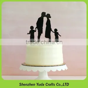Love Family Members Cake Topper Wholesale Aniversary Cake Topper Custom thumbnail-1