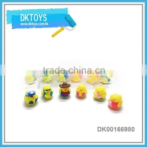 Lovely Chick Shape Eco-material Vinyl Water Toy Rotocast Toy Animal thumbnail-1