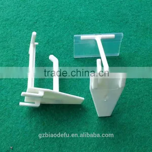 Supermarket Double Wire Plastic Hook With Price Tag thumbnail-3