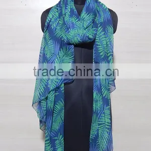 Printed Poly Chiffon Pareo thumbnail-4