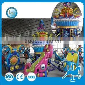 Fairground Attraction Kids Ride Amusement Park Indoor Ride Blue Star for Sale thumbnail-4