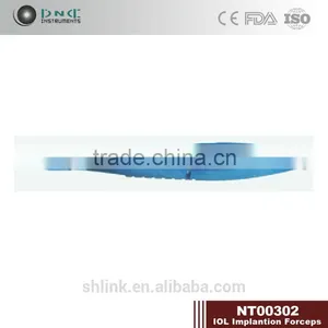 NT00302 Ophthalmic Instrument IOL Lens Implantion Forceps thumbnail-1