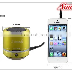 Mobile Phone Use, Customized Logo Promtional Speaker Gifts Items, Music Player Mini Speaker Portable, USB/TF/SD thumbnail-1