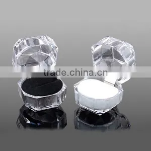 Christmas&birthday Gift Clear Acrylic Jewerly Box for Putting Accessories thumbnail-2