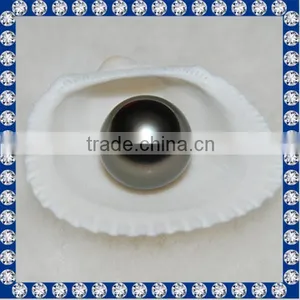11-12mm Peacock Green Tahiti Pearls thumbnail-1