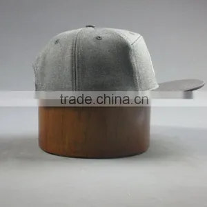 Custom 100% Cotton Twill 7-panel Snapback Cap With Embroidery Logo thumbnail-5