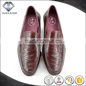 Goodyear Driving Shoes Injection Molding High Level Genuine Leather Men Shoes Crocodile Can Order One Pair thumbnail-1